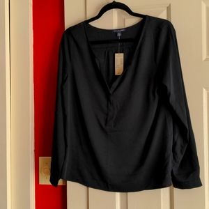 American Eagle black blouse